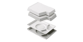 Термобокс Rieber PP/C Thermotray 1 Lichtgrau в ШефСтор (chefstore.ru)
